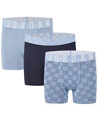 Jordan Big Boys 23 Monogram Boxer Briefs, 3 Pack
