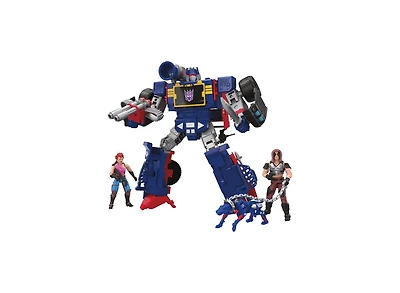 Decepticon Soundwave Dreadnok Thunder Machine Figure Set | G.i. Joe | Transformers Collaborative