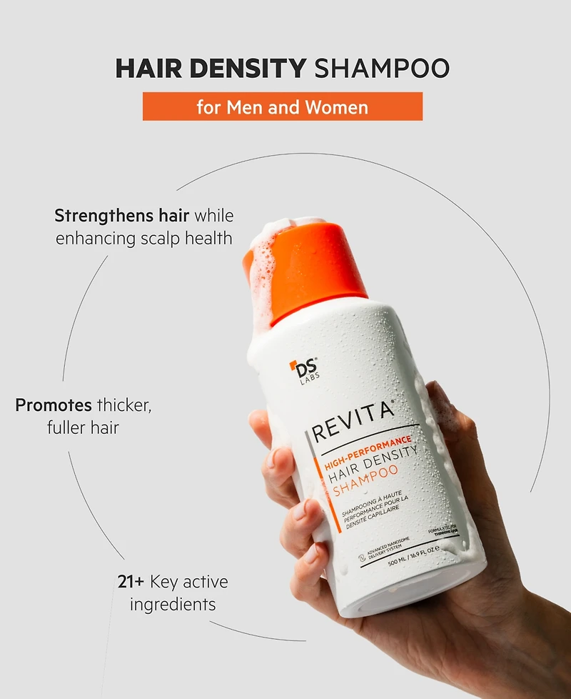 Ds Laboratories Revita High-Performance Hair Density Shampoo Refill, 500 ml