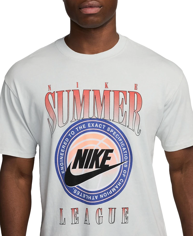 Nike Men's Summer League Logo Basketball T-Shirt