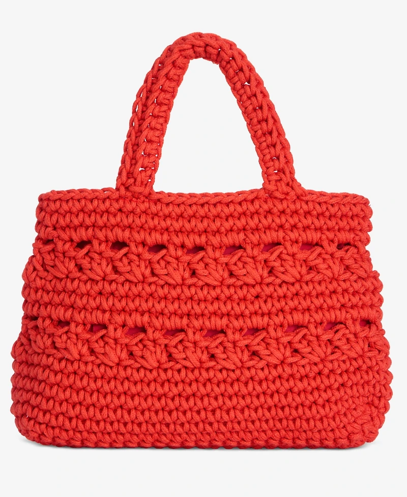 On 34th Crochet Medium Tote Bag, Exclusively at Macy's