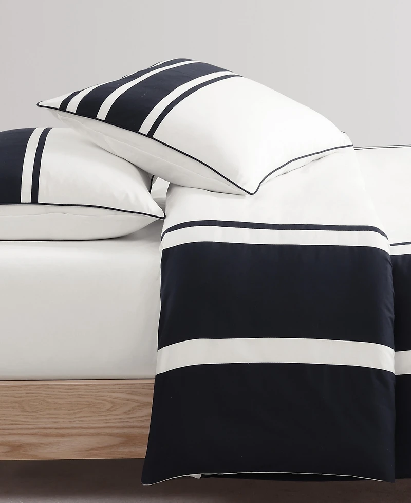 Tommy Hilfiger Park Avenue Cotton 3-Pc. Duvet Cover Set