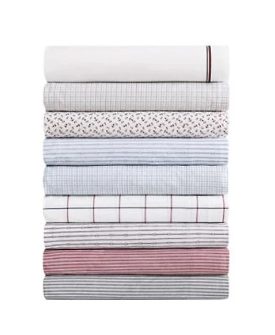 Tommy Hilfiger Printed 200 Thread Count Cotton Percale Sheet Set