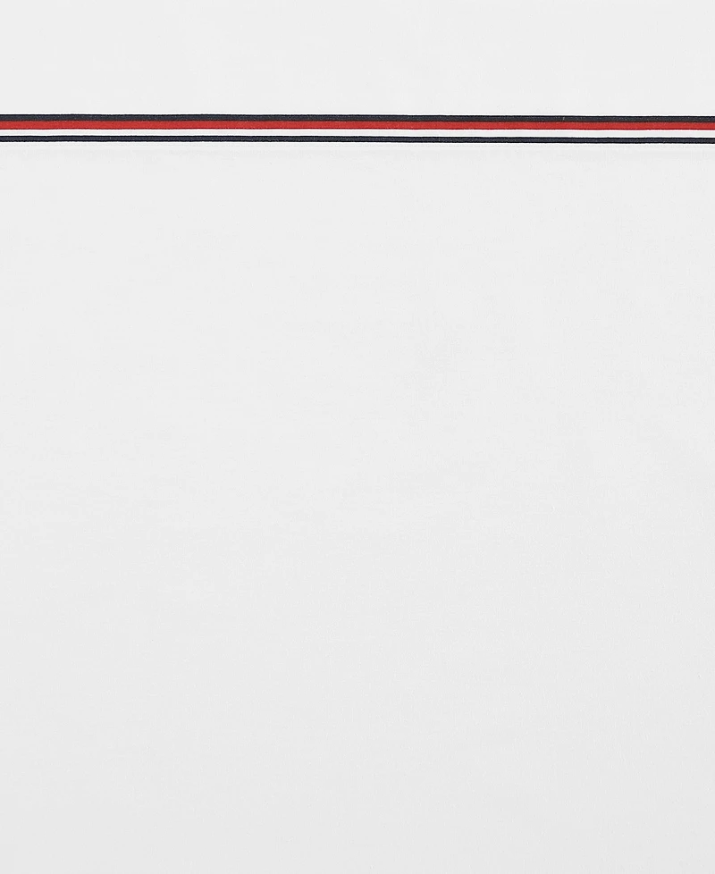 Tommy Hilfiger Printed 200-Thread Count Cotton Percale -Pc. Sheet Set