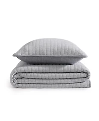 Tommy Hilfiger Ithaca Stripe Cotton Reversible 2-Pc. Quilt Set, Twin