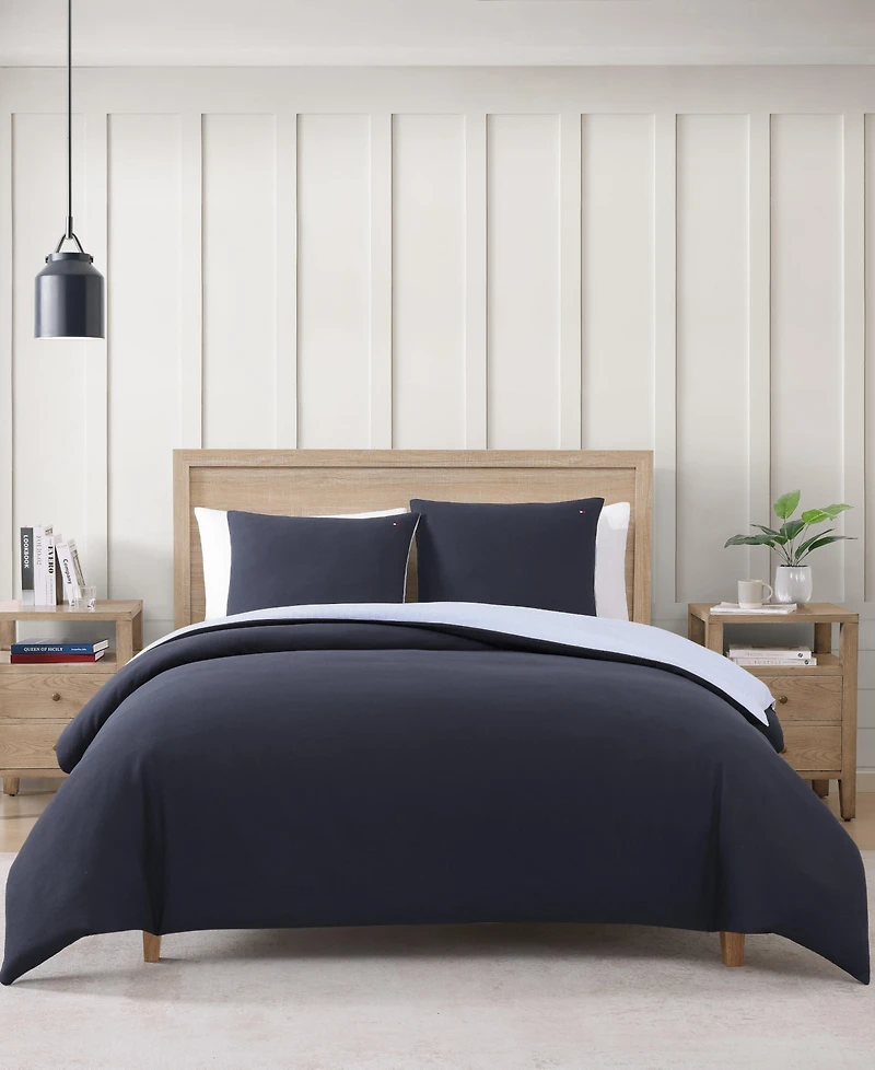 Tommy Hilfiger Micro Pique 3-Pc. Comforter Set