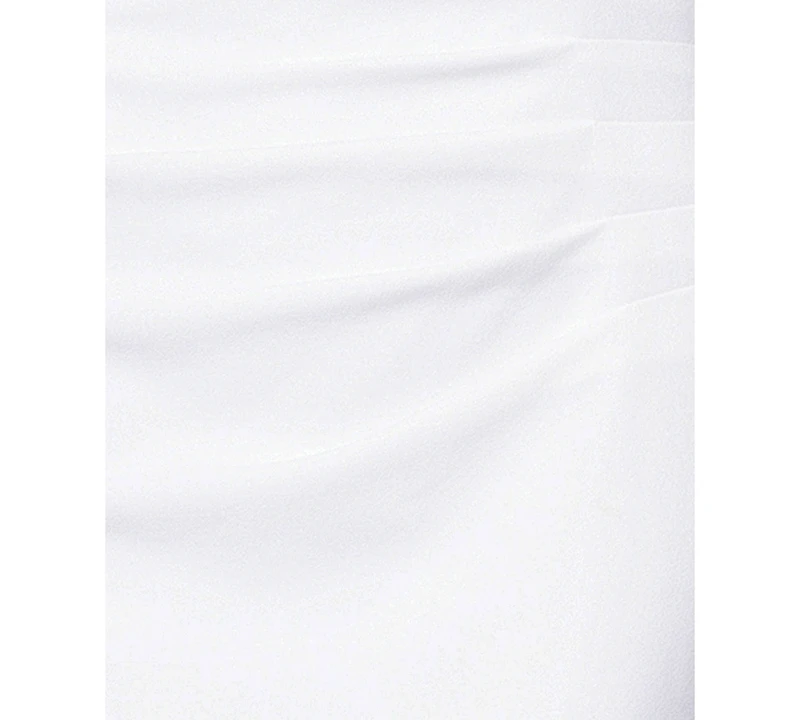 Xscape Women's Ruched Ruffled One-Shoulder Dress