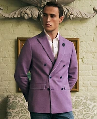 Tallia Men's Slim-Fit Wool Blend Double-Breasted Sport Coat