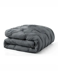 Unikome All Season Pintuck Down Alternative Comforter