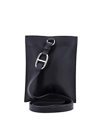 Pre-Owned Hermes Pochenplus Sling Wallet Leather