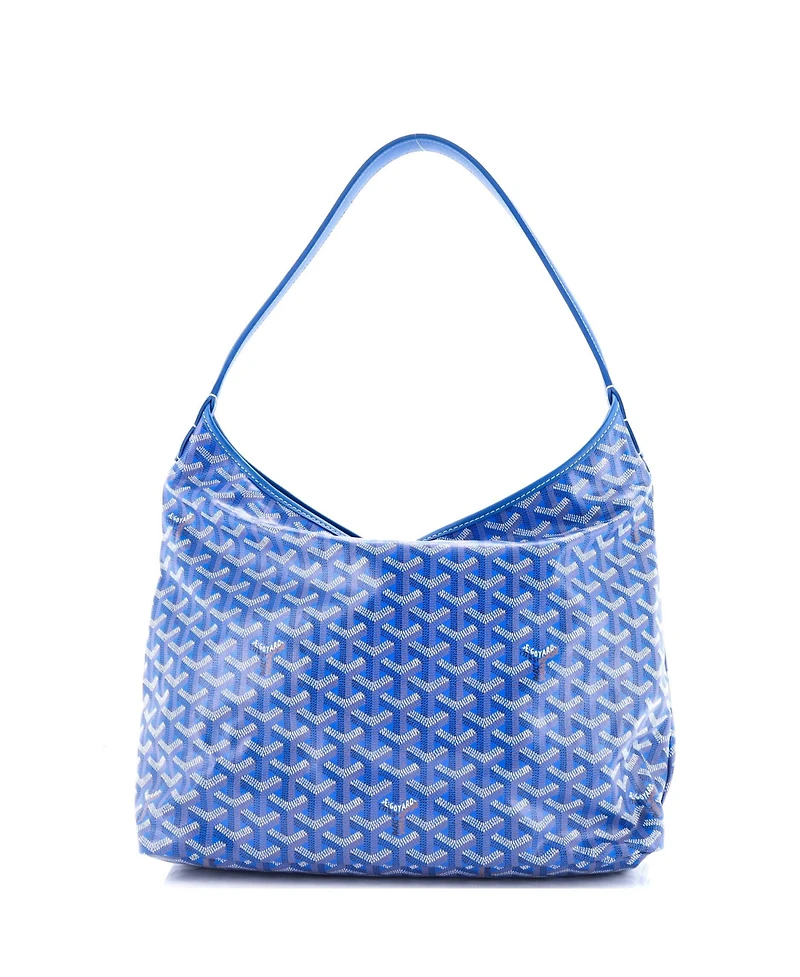 Pre-Owned Goyard Boheme Hobo Coated Canvas