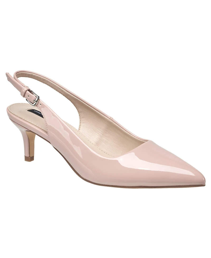 French Connection Ladies Quinn Slingback Kitten Heel