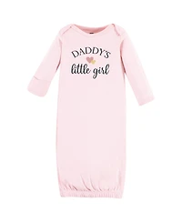 Hudson Baby Baby Girls Hudson Extra Soft Cotton Gowns