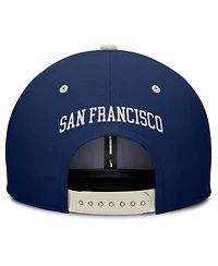 Nike Men's Navy/Cream San Francisco Giants Pro Performance Snapback Hat