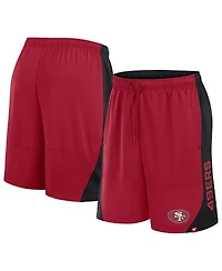 Fanatics Men's Scarlet San Francisco 49ers No Defense Shorts