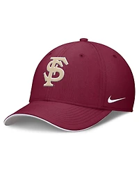 Nike Men's Garnet Florida State Seminoles 2025 Dugout Coaches Rise Swoosh Performance Flex Hat