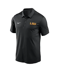 Nike Men's Black Lsu Tigers Franchise Polo Shirt