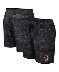 Colosseum Men's Black Boston College Eagles Ozark Swim Shorts