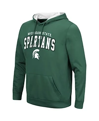 Colosseum Men's Green Michigan State Spartans Resistance Pullover Hoodie