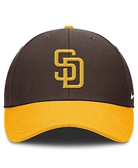 Nike Men's Brown San Diego Padres Club Performance Adjustable Hat