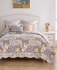 Greenland Home Fashions French Country Traditional -Pc. Quilt Set