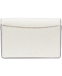 Lauren Ralph Lauren Textured Leather Small Flap Card Case