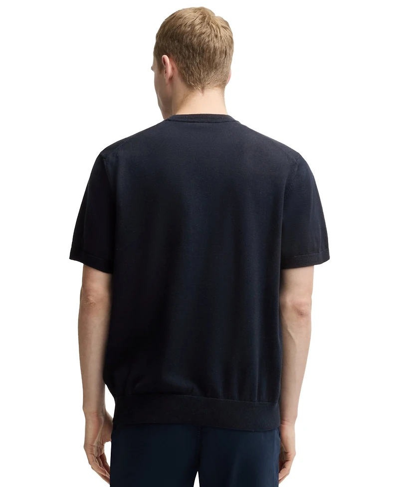 Boss by Hugo Men's Cotton Cashmere Knit Sweater