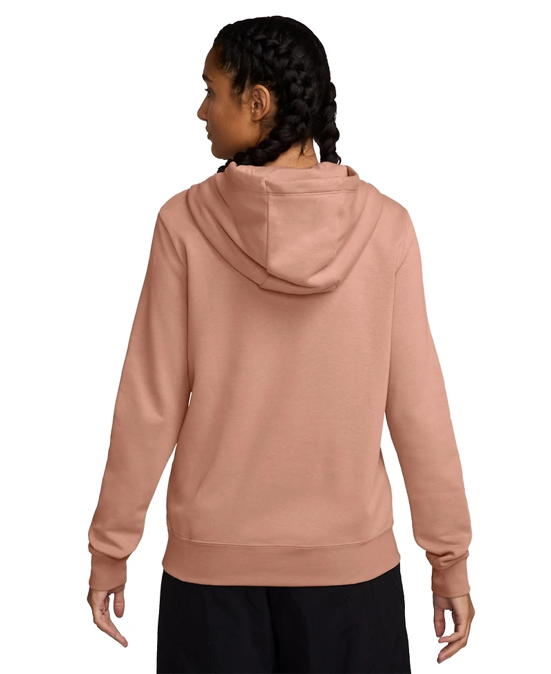 Nike Women's Sportswear Club Fleece Logo Pullover Hoodie