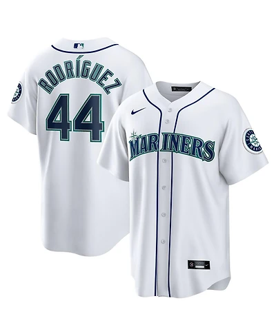 Nike Men's Julio Rodriguez White Seattle Mariners Home Replica Jersey