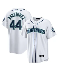 Nike Men's Julio Rodriguez White Seattle Mariners Home Replica Jersey