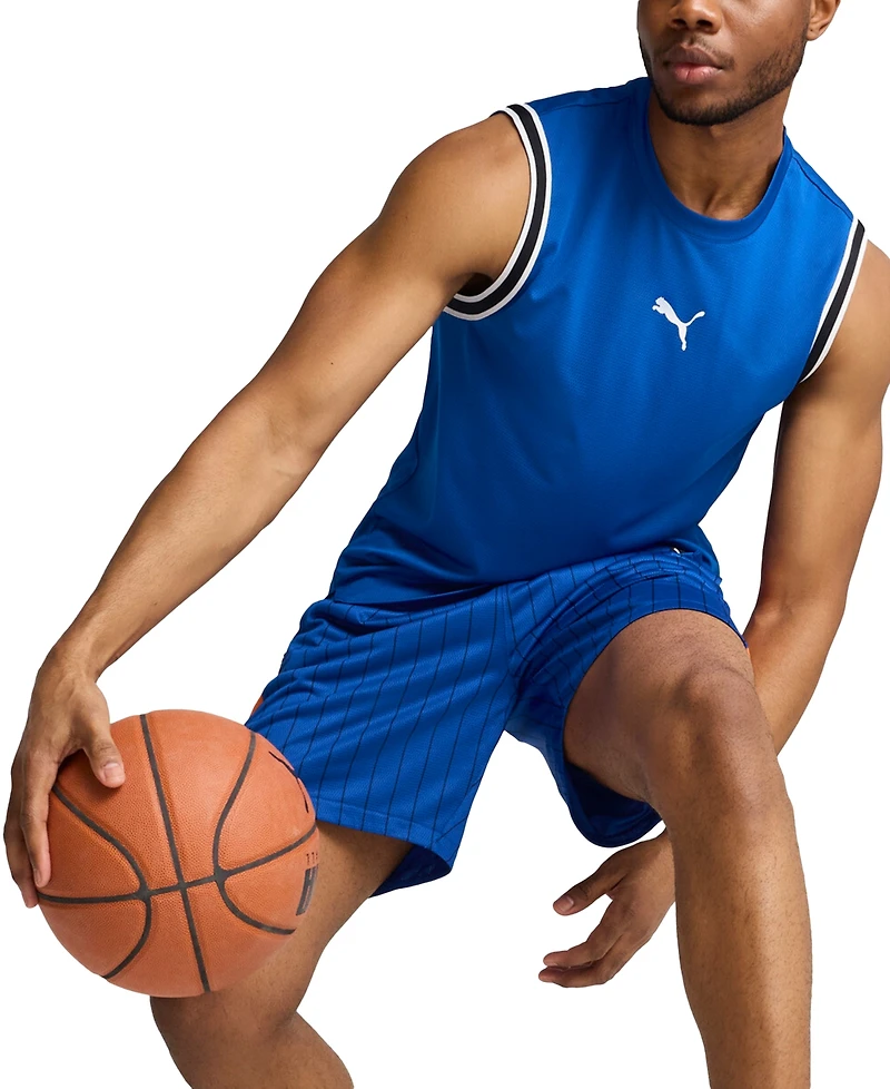 Puma Men's Winning Shot Regular-Fit Mesh Logo Tank Top