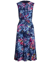 Lauren Ralph Lauren Women's Print Twist-Front Jersey Dress