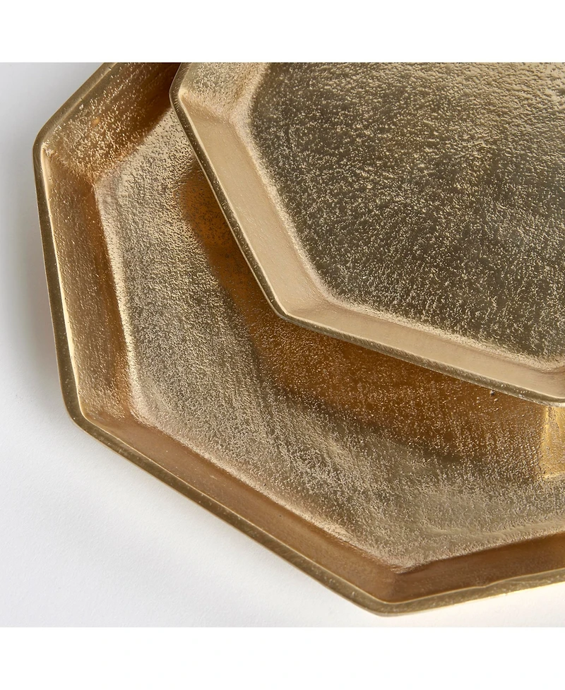 Dezi Octagonal Serving Trays St/2