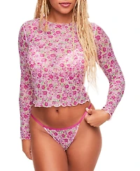 Adore Me Women's Aubrie T-Shirt & G-String Set
