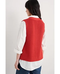 Seasalt Cornwall Women's Swanpool Button Front Vest