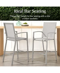 Best Choice Products Outdoor Barstools Set of 2