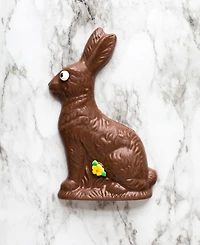Sugar Plum Chocolates Milk Chocolate Solid Easter Bunny, 8oz