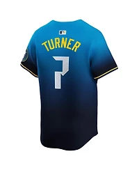 Nike Men's Trea Turner Blue Philadelphia Phillies City Connect Limited Player Jersey