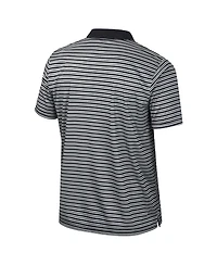 Colosseum Men's Black Tennessee Volunteers Striped Polo Shirt