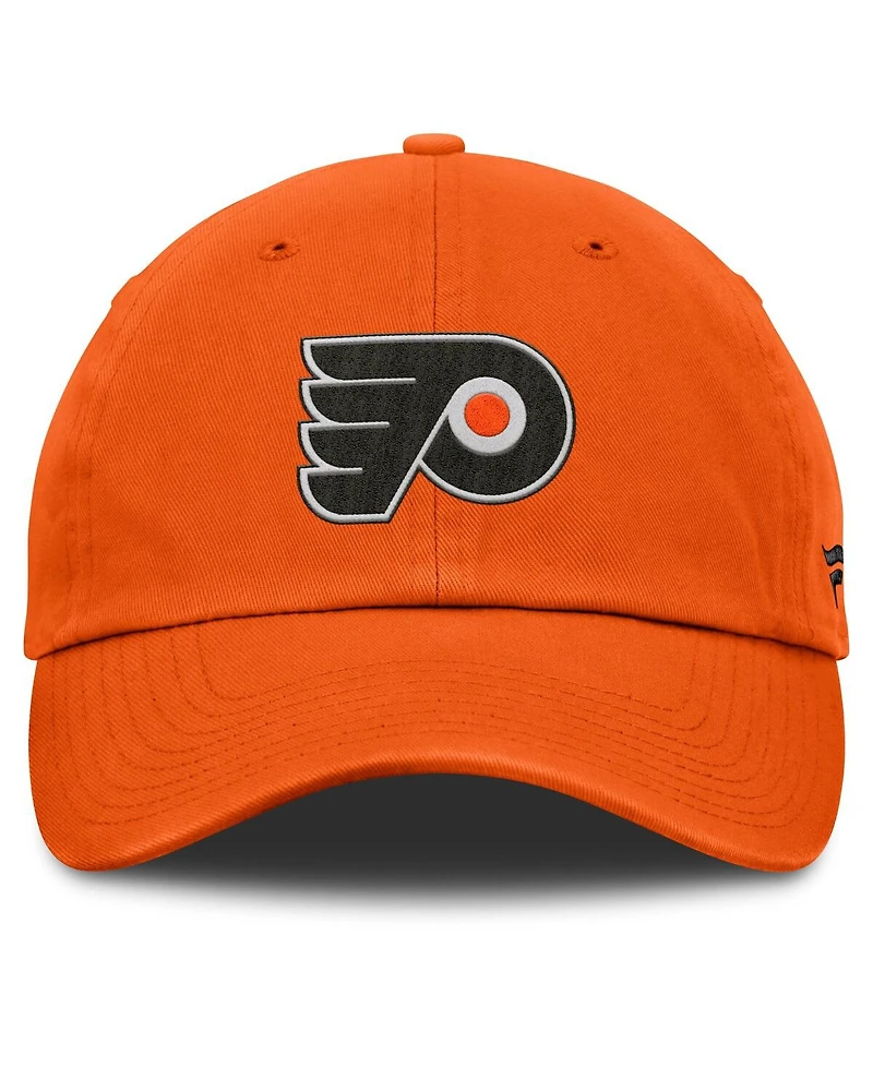 Fanatics Men's Orange Philadelphia Flyers Decades Collection Adjustable Hat