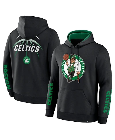 Fanatics Men's Black Boston Celtics Legacy Guard Pullover Hoodie