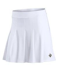 Fanatics Women's White New Orleans Saints Primary Logo Tennis Skirts