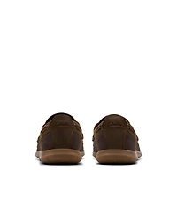 Clarks Men's Flexway Tie Casual Slip On Boat Shoe