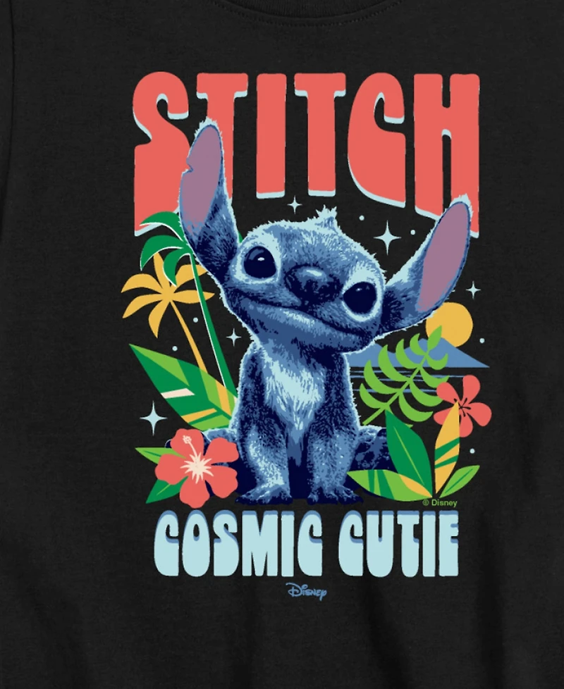 Lilo & Stitch Big Boys Live Action Cosmic Cutie Graphic T-Shirt