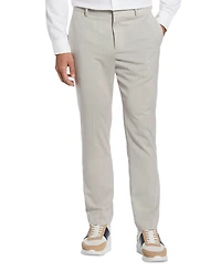 Perry Ellis Men's Slim-Fit Flat Front Stretch Pants