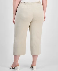 Liverpool Los Angeles Trendy Plus Cropped Pull-On Pants