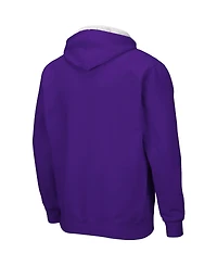 Colosseum Men's Purple Kansas State Wildcats Big Tall Full-Zip Hoodie