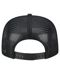 New Era Men's Black New York Yankees Gummy Golfer Trucker Adjustable Hat