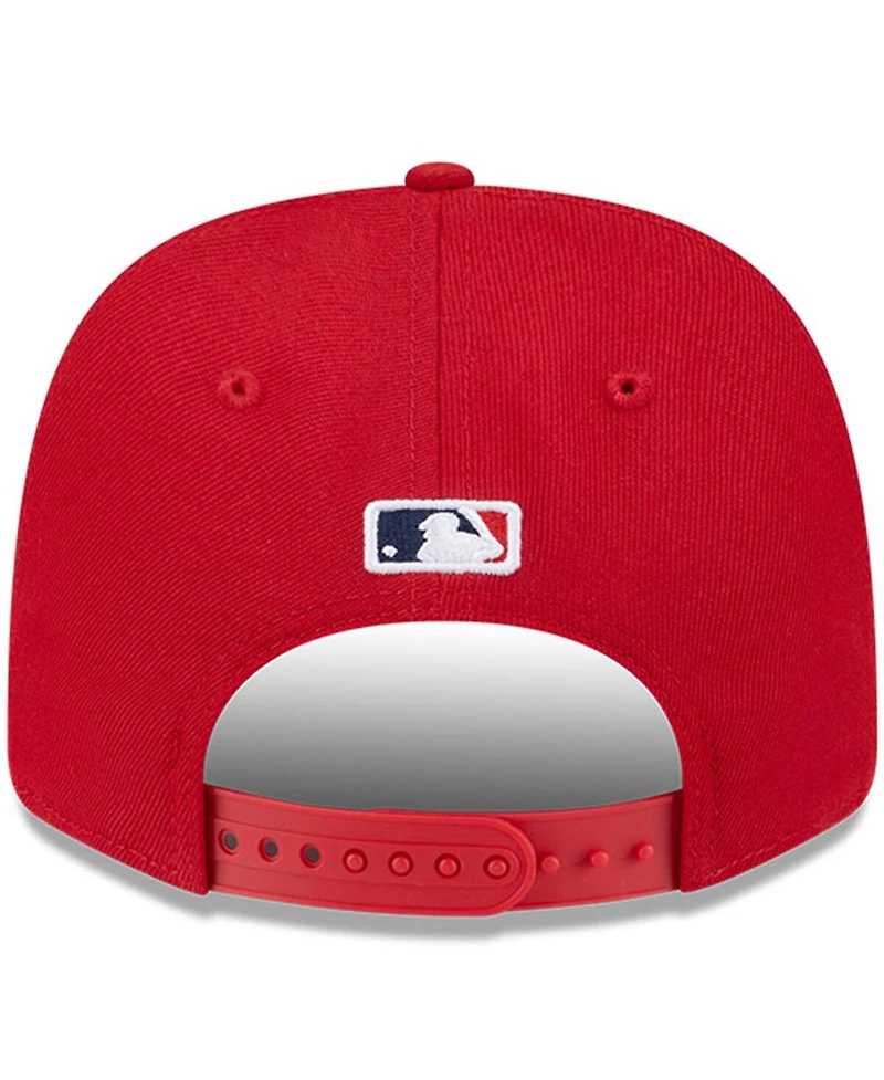 New Era Men's Red St. Louis Cardinals Player Replica 9SEVENTY Adjustable Hat