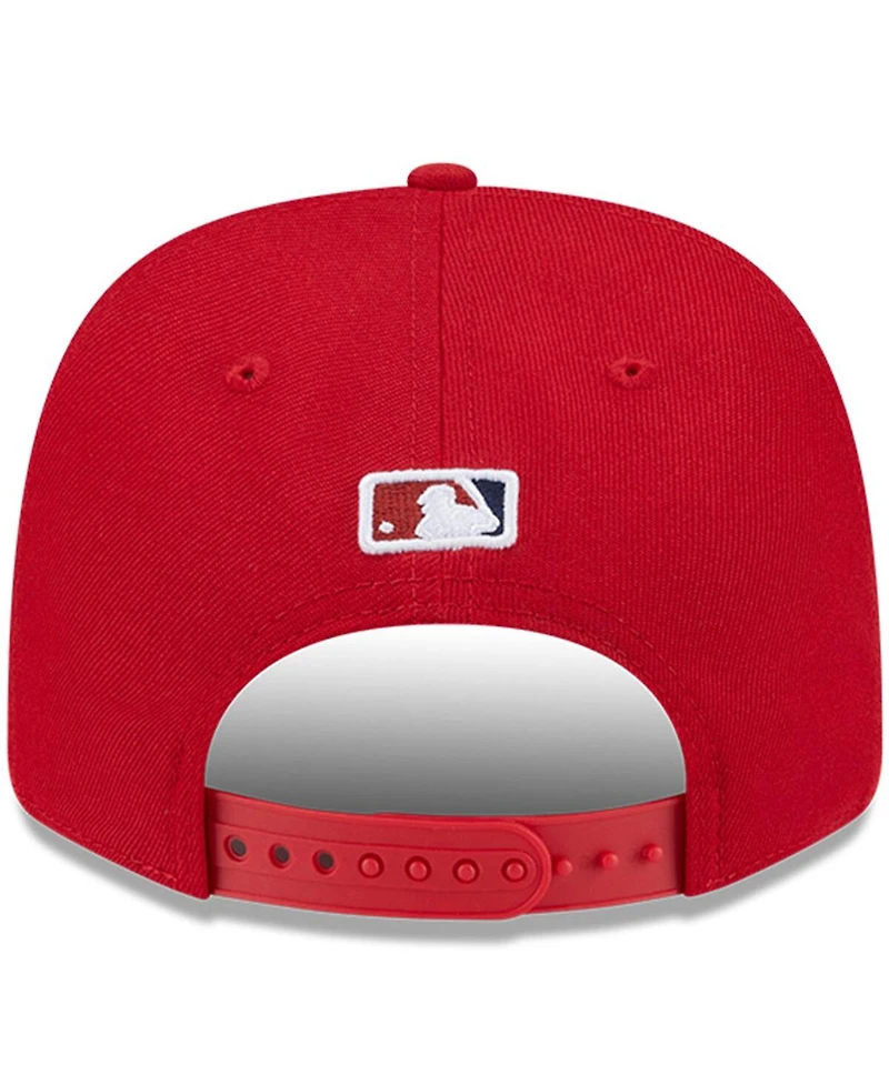 New Era Men's Red Washington Nationals Player Replica 9SEVENTY Adjustable Hat